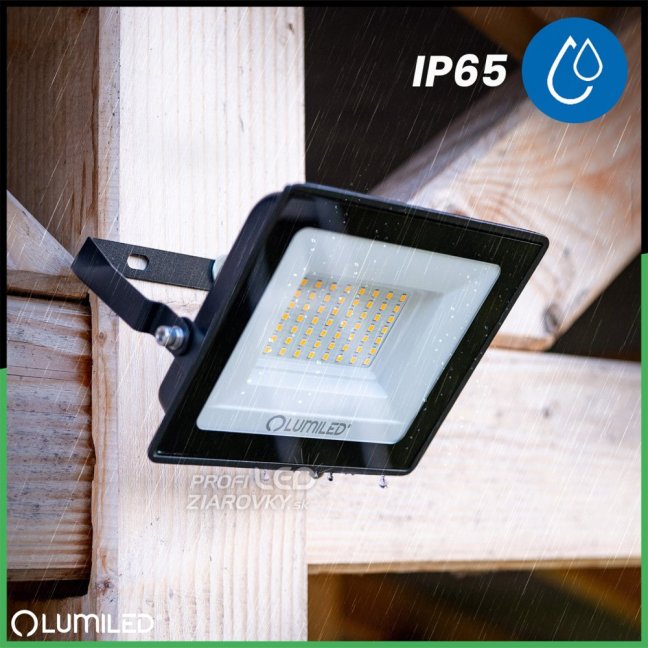 LED reflektor ZUNA2 50W 4500lm 4000K IP65 Black LUMILED
