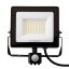 LED reflektor ZUNA2 50W 4500lm 4000K IP44 Black Senzor pohybu LUMILED