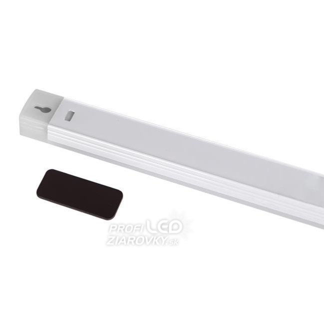 LED osvetlenie pod stôl Nábytkový pás 2W 4500K 20cm so senzorom pohybu Strieborná