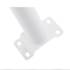 LED solárna pouličná lampa výkonná - 1200W - 6500K + diaľkové ovládanie - biela
