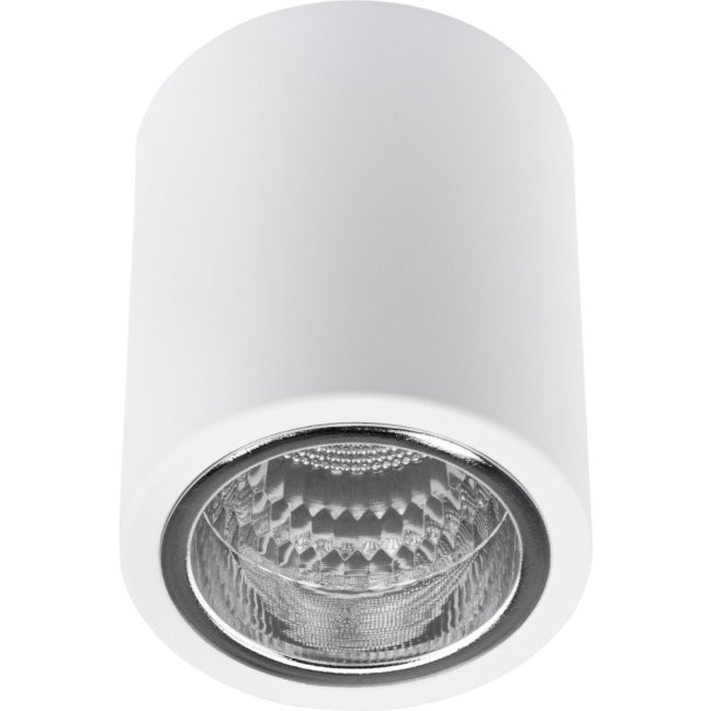 Podhľadové hliníkové svietidlo Jupiter 10 Goldlux - E27 - ohrúhle - biele