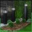 Záhradný vonkajší stojaci LED stĺp E27 12W TAXUS 2 50cm LUMILED