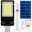 LED solárne pouličné svietidlo 800W - 6500K - 3,2V - 25Ah - s držiakom a diaľkovým ovládaním