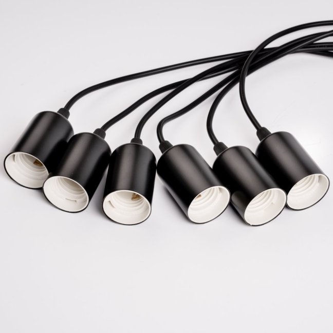 Závesná stropná lampa ARANE pavúk 6 ramien pre LED 6x E27 LUMILED