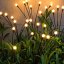 Solárna záhradná lampa LED 3000K TULIO púpava guľôčky 70 cm IP44 LUMILED