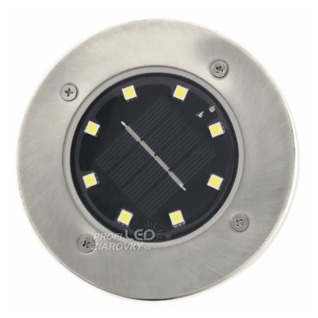 Sada 4x záhradná lampa 8x LED 0,8W SOLAR DOGRUNT s krytím IP54