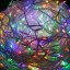 Vianočná led svetelná záclona na spájanie vonkajšia - programy - časovač + diaľkový ovládač - 500led - 20m multicolour