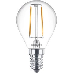LED žiarovka E14 P45 2W = 25W 250lm 2700K Warm Filament PHILIPS