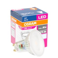 Led žiarovka gu10 osram, 6,9w - neutrálna biela