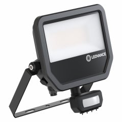 LED reflektor Vonkajší reflektor 50W 6000lm 4000K IP65 čierny s pohybovým a súmrakovým senzorom Reflektor Ledvance