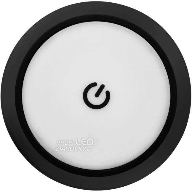 Lampa stolová stolná nočná zátka do fľaše vína USB CCT 3 farby SALCO čierna LUMILED