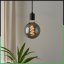 Dekoratívna LED žiarovka E27 G95 6W = 50W 420lm 2200K Teplé 360° vlákno LUMILED GLOBE Smokey