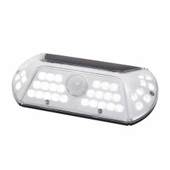 Solárny LED reflektor so senzorom pohybu - 300 lm/6000 K