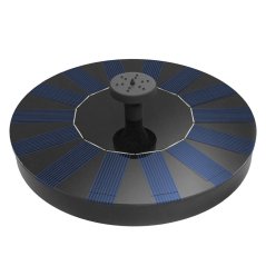 LED HERMES Solárna záhradná fontána plávajúca s čerpadlom 180l/h LUMILED