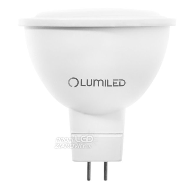 LED žiarovka GU5.3 MR16 6W = 50W 580lm 6000K Cold 120° 12V LUMILED