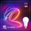 LED žiarovka E27 A80 24W = 200W 3452lm 3000K Warm 260° CCD LUMILED