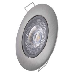 Led bodové svietidlo strieborné exclusive 5w neutrálna biela