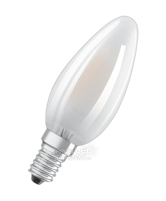 LED žiarovka E14 B35 3,4W = 40W 470lm 4000K Neutrálne 300° CRI90 Vlákno OSRAM SUPERSTAR+ Stmievateľné