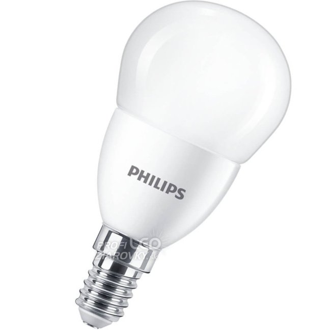 LED žiarovka E14 P48 7W = 60W 806lm 2700K Warm PHILIPS