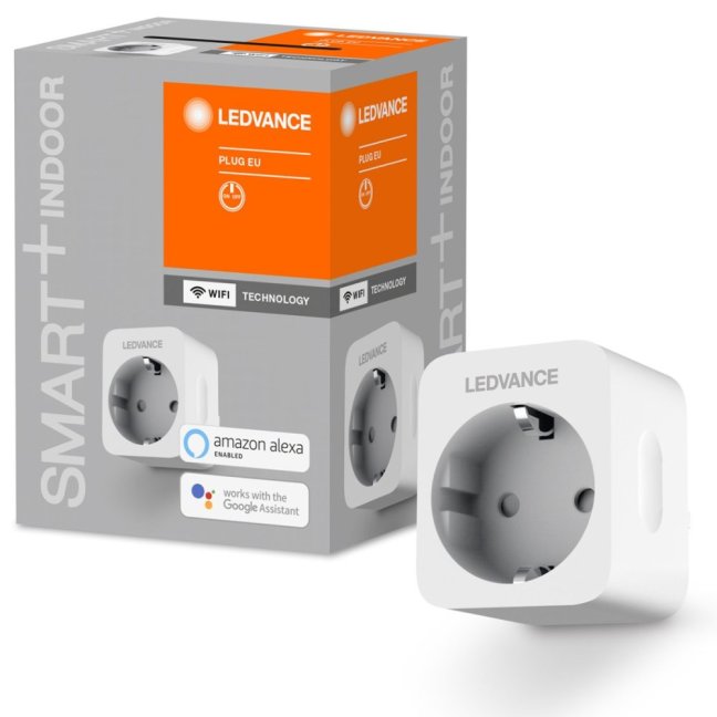 Ledvance Inteligentná zásuvka - 230V - 2300W 10A - kompatibilná s diaľkovým ovládačom SMART+ WiFi