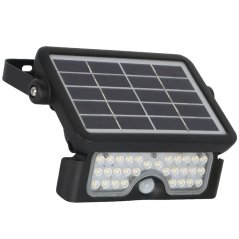 Solárne LED reflektory HALOGEN MHC 5W 4000K 500lm KOBI Senzor pohybu