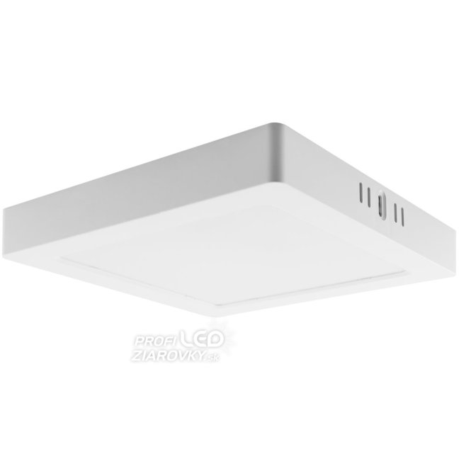Stropné svietidlo LED s povrchovou montážou 18W Square 4000K GLOW White LUMILED