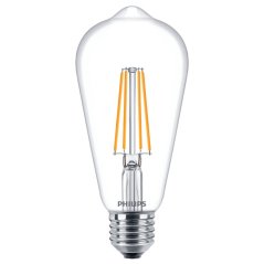 LED Edison E27 ST64 žiarovka 7W = 60W 806lm 2700K teplé vlákno PHILIPS