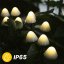 2x LED solárne záhradné svietidlo s pohonom 3000K IP65 CARI LUMILED