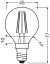 LED žiarovka E14 P40 4W = 35W 410lm 2400K Warm 300° Filament OSRAM Vintage 1906