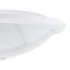 LED stropné svietidlo REGIS 2x E27 IP44 s pohybovým a súmrakovým senzorom biele okrúhle 30cm LUMILED