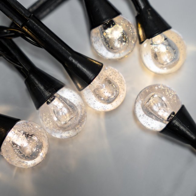 Solárna záhradná girlanda 20LED zapichovacia 5, 80m HAKON Lumiled