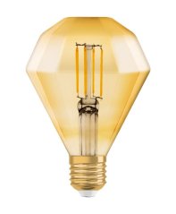 Led žiarovka filament e27 4,5w e27 osram vintage 1906 diamond - teplá biela