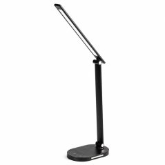 Lampa stolová LED dotyková nastaviteľná 5 farieb USB C ALIS 8W 350lm čierna Lumiled
