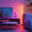 LED stojaca lampa Black CCT RGB Aplikácia Smart Pilot