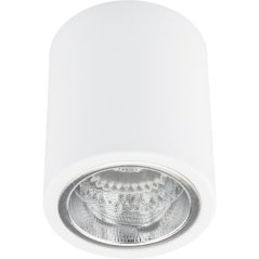 Podhľadové hliníkové svietidlo Jupiter 10 Goldlux - E27 - ohrúhle - biele