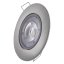 Led bodové svietidlo strieborné exclusive 5w neutrálna biela