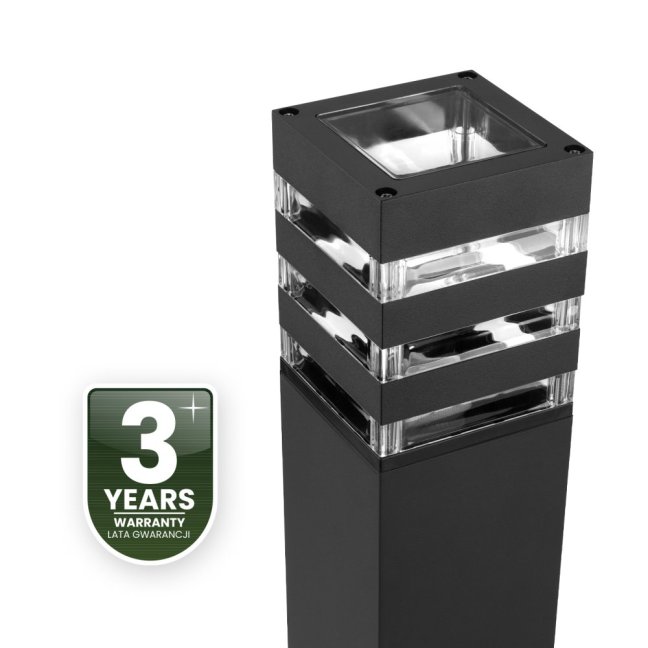 Záhradný vonkajší stojaci LED stĺp E27 12W TAXUS 2 50cm LUMILED
