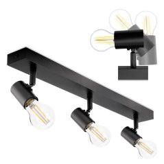 Stropné svietidlo 3x E27 GLASA LUMILED
