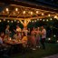 Solárna záhradná girlanda 20x LED dekoratívna žiarovka 7, 7m 2700K teplá LUMILED