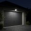 LED reflektor ZUNA2 100W 9000lm 6500K IP44 čierny so senzorom pohybu LUMILED