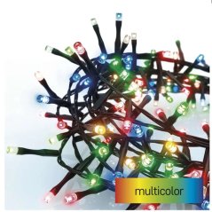 LED vianočná reťaz – ježko, 6 m, vonkajšia aj vnútorná, multicolor, časovač