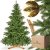 Umelý vianočný stromček Premium Royal Trees - 180cm - prírodný smrek s dreveným stojanom