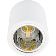 Podhľadové hliníkové svietidlo Jupiter 10 Goldlux - E27 - ohrúhle - biele