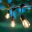 Solárna záhradná girlanda 15m - 22x LED - teplá