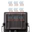 LED reflektor ZUNA2 50W 4500lm 4000K IP65 Black LUMILED