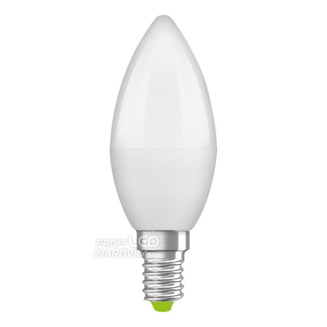 LED žiarovka PCR E14 B40 4,9W = 40W 470lm 2700K 200° Eco Recycling Warm LEDVANCE