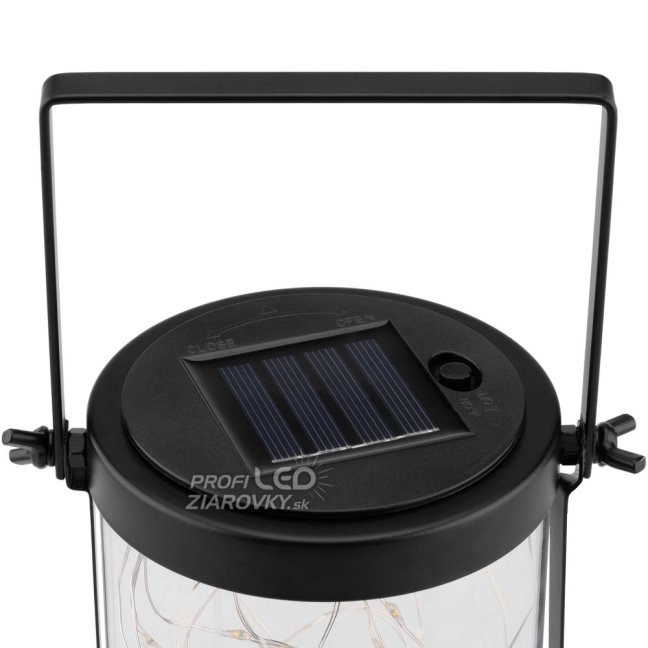 ABRELA LED solárne vonkajšie záhradné stojace svietidlo prívesok 3000K IP44 LUMILED
