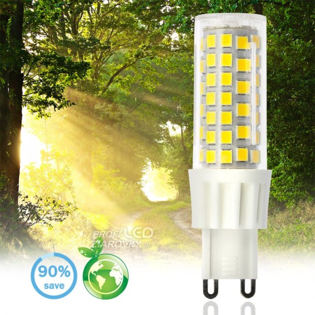 LED žiarovka G9 kapsula 10W = 75W 970lm 6500K Cold 360° LUMILED