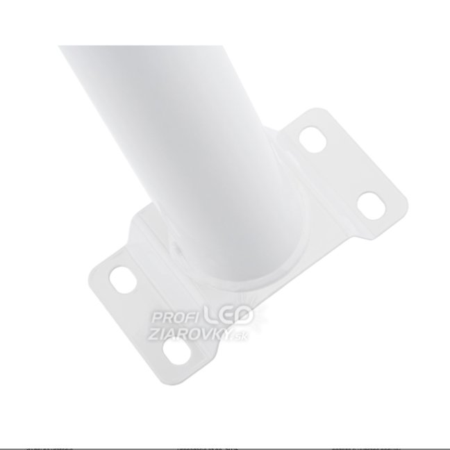 LED solárna pouličná lampa výkonná - 1200W - 6500K + diaľkové ovládanie - biela