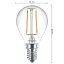 LED žiarovka E14 P45 2W = 25W 250lm 2700K Warm Filament PHILIPS